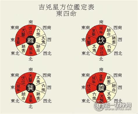 風水 吉凶方位|八遊星 